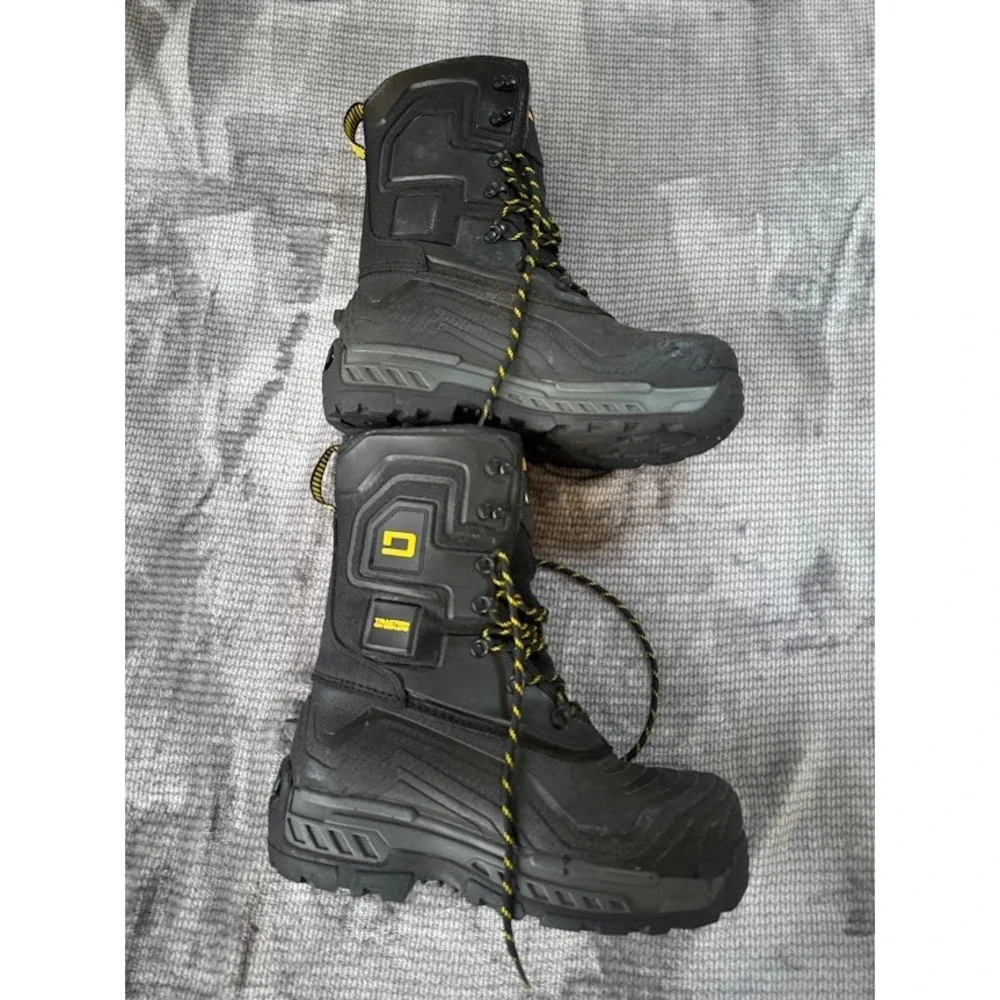 T-Max 400 Traction On Demand Mens Black Work Boots High Top Safety Composite Toe